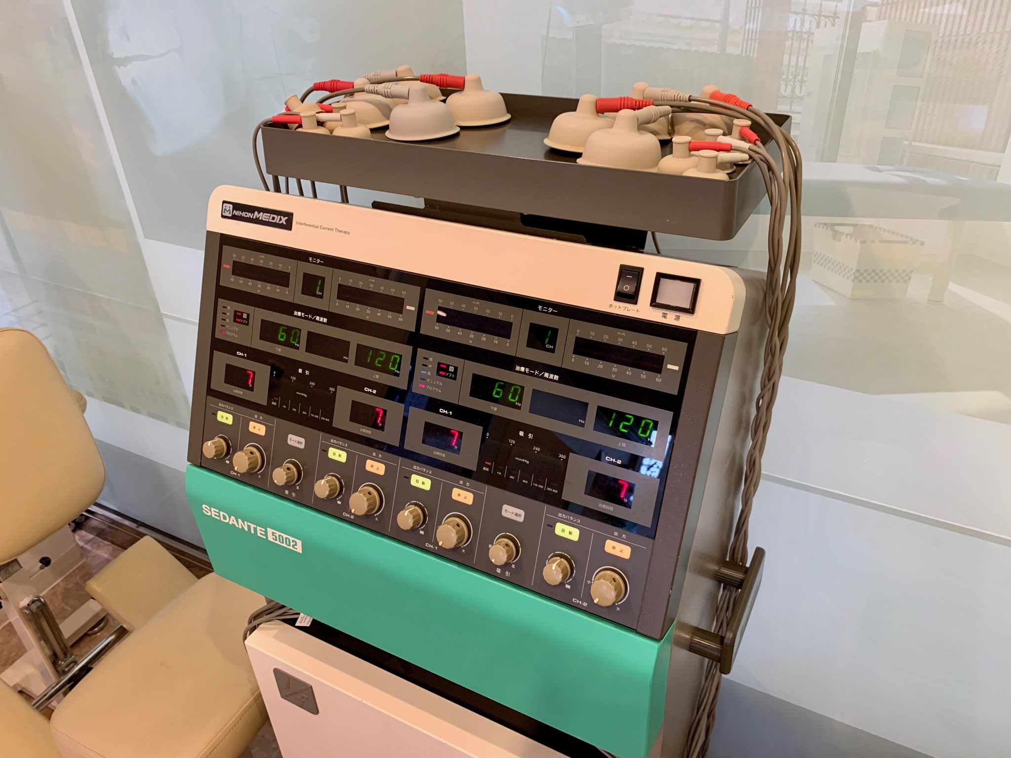 干渉波治療器,イメージ