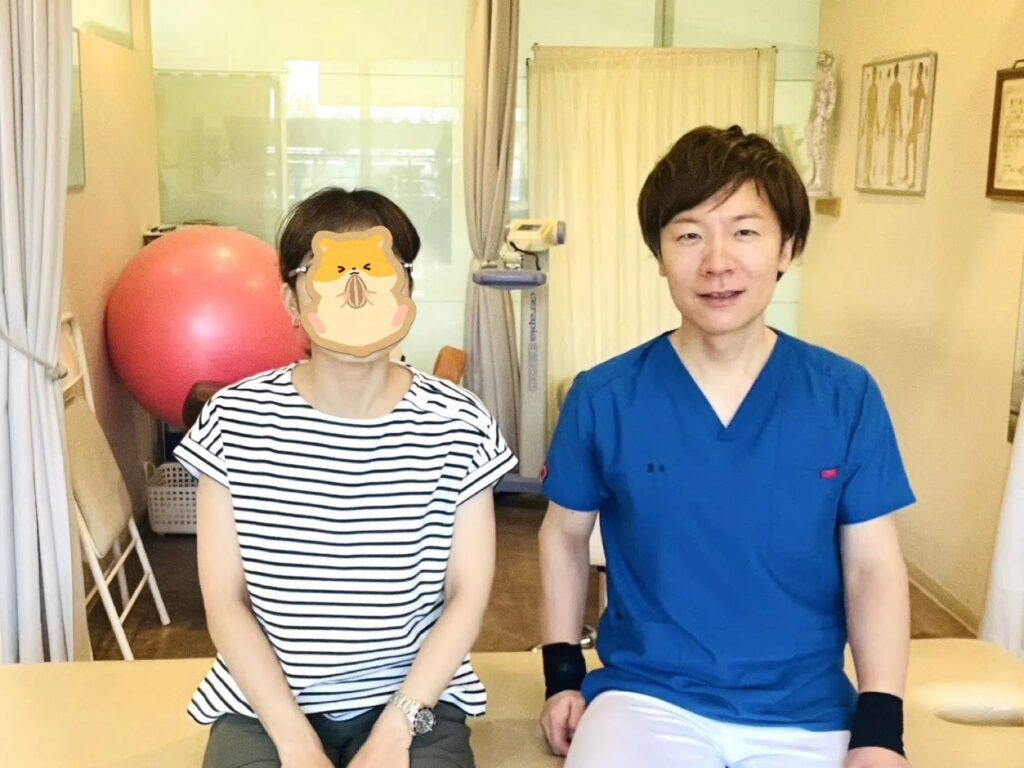 膝・股関節痛の40代後半女性